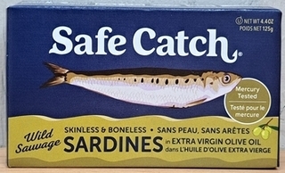 Sardines in Extra Virgin Olive Oil (Safe Catch)